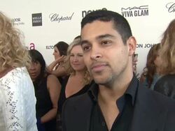 INTERVIEW - Wilmer Valderrama at Elton John AIDS Foundation Presents 21st Annual Academy Awards Viewing Party Stock Footage