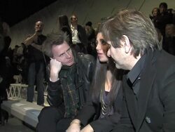 John Taylor, Roger Taylor at the London Fashion Week Celebrity Sightings at London England. (Footage by WireImage Video/GettyImages) Stock Footage