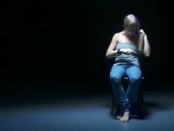 HD: Beaten Teen All Alone Stock Footage