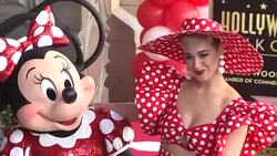 CLEAN : Hollywood: Minnie receives a star on the Walk of Fame News Clip