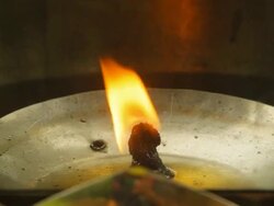 HD:oil lamps Stock Footage