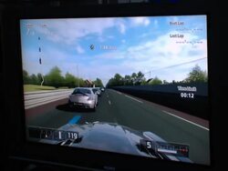 ATMOSPHERE: Game at the Mercedes-Benz Exclusive Preview Of The 2011 SLS AMG In Grand Turismo 5 at Los Angeles CA. (Footage by WireImage Video/GettyImages) Stock Footage