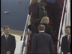 USA: VICE PRESIDENT AL GORE LEAVES FOR ASIA VISIT News Clip