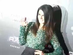 Shenae Grimes at the AXE Shower Presents The World Premiere Of 'Scream 4' at Hollywood CA. (Footage by WireImage Video/GettyImages) Stock Footage