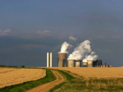 PAL: Big Power plant Stock Footage