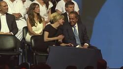 CLEAN : FILE IMAGES of Argentinas two presidential candidates News Clip