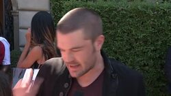 INTERVIEW - Charlie Weber at The Rape Foundation's Annual Brunch Stock Footage