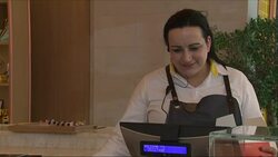 Cosmetics products on sale in department store News Clip