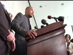 A judge sentenced rapper T.I. to one year and a day behind bars on federal weapons charges Friday. The 28-year-old, whose real name is Clifford Harris, entered court smiling as he greeted his lawyers and family members. (March 27) News Clip