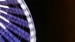 HD Timelapse - Ferris wheel Stock Footage