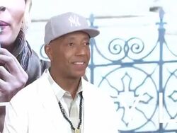 Russell Simmons at the 'Eat Pray Love' New York Premiere Stock Footage