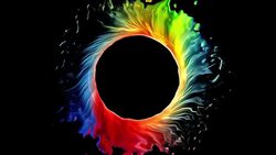 Colorful Rotating Spiral Background Stock Footage