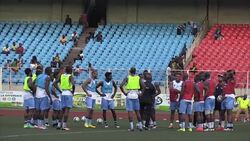 CLEAN : Football: DR Congo train ahead of WC qualifier against Guinea News Clip