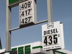Gas prices Stock Footage