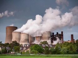 Coal Power Plant Stock Footage