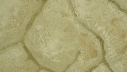 (Drone) Birdseye Zoom of Woman in the Desert 01 Stock Footage