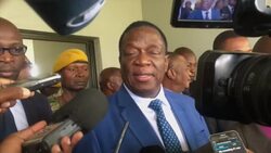 Zimbabwe's new president Mnangagwa meets opposition leader Tsvangirai Instructional Video