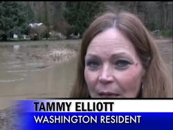 Floods, mudslides and avalanches in the Pacific Northwest kept tens of thousands of people from their homes and stranded hundreds of trucks along the major highways that link Seattle's busy ports with markets around the country News Clip