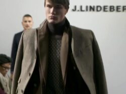 J.Lindeberg: Stockholm Fashion Week A/W 2012 Stock Footage