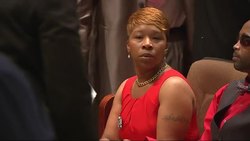 Michael Brown's family sat at the front of the church as thousands of people who turned out for his funeral filed in, including several civil rights leaders and celebrities. (Aug. 25) News Clip