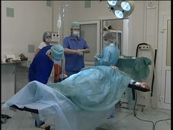 Golden complexions from a facelift which is literally 24 carat gold News Clip