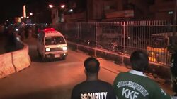 CLEAN : Three dead in blast near Karachi partys News Clip
