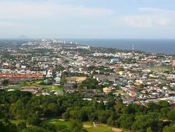 view of cha-um city Stock Footage