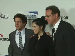 B.J. Novak, Sarah Silverman, Bob Saget at the Scleroderma Research Foundation's 'Cool Comedy - Hot Cuisine' at Beverly Hills CA. (Footage by WireImage Video/GettyImages) Stock Footage