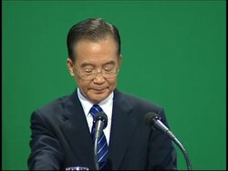 AP Cover of Wen, Lee and Hatoyama comment on North Korea, bury time capsule News Clip