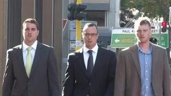 CLEAN : Oscar Pistorius arrives at Pretoria High Court News Clip