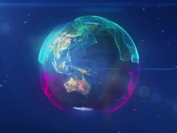 world wide collors Stock Footage