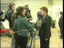 Israeli PM Olmert tells Cabinet he won't work with new Palestinian government News Clip