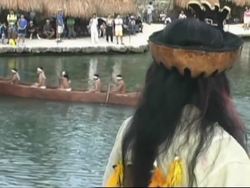 Ancient Mayan journey re-enacted News Clip