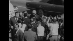 CAN943 RUSSO ARRIVES TO TESTIFY AT JFK MURDER TRIAL News Clip