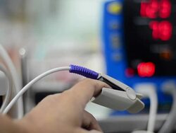 Pulse Oximeter Stock Footage