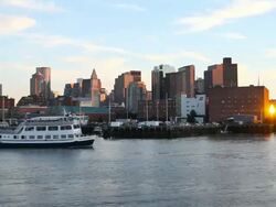 Boston Harbor Stock Footage