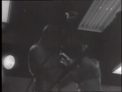 Cassius Clay trains for match with Ernie Terrell Stock Footage