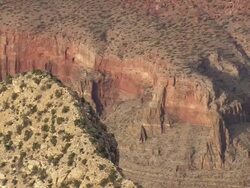 WS AERIAL View of grand canyon area / Arizona, United States Stock Footage