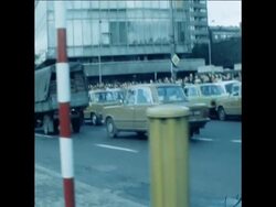 SYND 5 10 80 ONE HOUR STRIKE BY FREE TRADE UNIONS News Clip