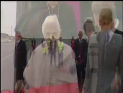 Pope Benedict XVI has arrived in Germany on his first state visit to his homeland where he is expected to be greeted by large protests and even larger crowds of Catholic faithful. News Clip