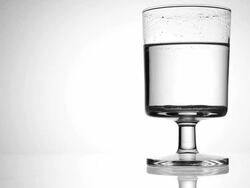 Salt dissolving in warm water Stock Footage