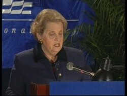 USA: SECRETARY OF STATE SUGGESTS USE OF FORCE IS ONLY WAY LEFT News Clip