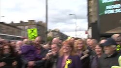 General Election 2015 - Nicola Sturgeon & SNP Launch New Poster News Clip