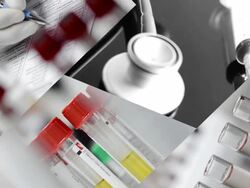 medical and laboratory design Stock Footage