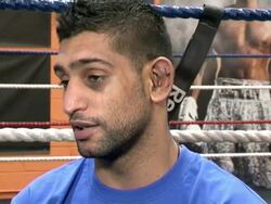 Interview: Amir Khan Stock Footage