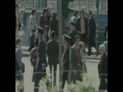 SYND 21-3-73 GREEK STUDENTS HOLD UNIVERSITY ROOF PROTEST News Clip