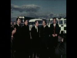 SYND 10 1 75 MIRAGE AND NORTHROP FIGHTERS DEMONSTRATED News Clip