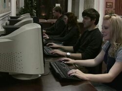 Computer Lab Stock Footage