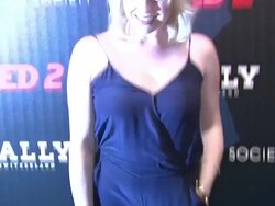 Megan Hilty at The Cinema Society And Bally Host A Screening Of Summit Entertainment's "Red 2" Stock Footage