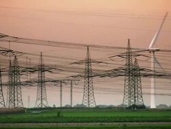 Electricity supply Stock Footage